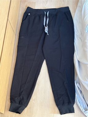 Figs Black Women's Jogger Scrubs
